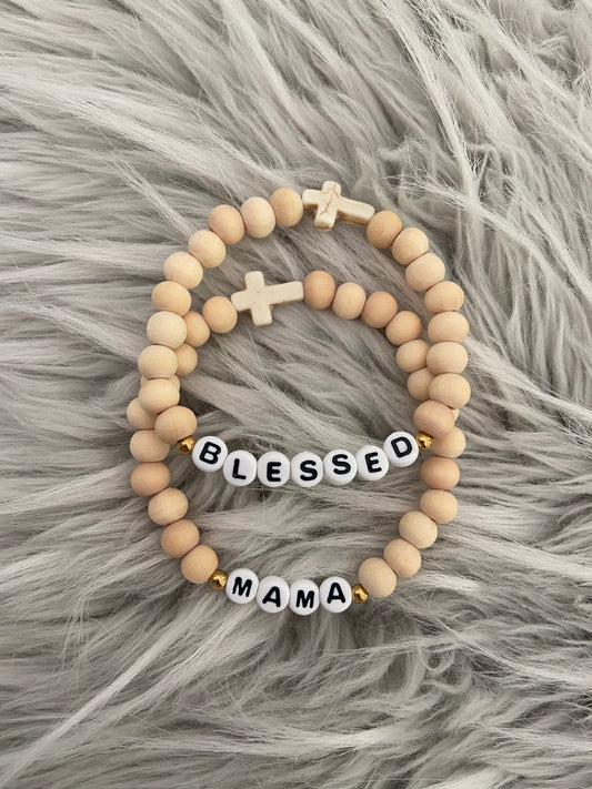 Blessed Mama Bracelet Set