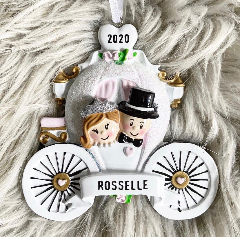 Personalized Wedding Ornament