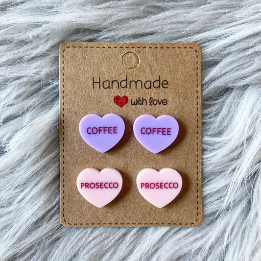 Valentine’s Heart Candy Earrings